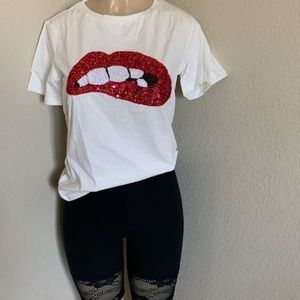 Bite My Lips Tee